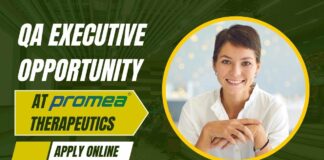 QA Executive at Promea Therapeutics
