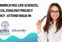 ICMR-NIRRCH MSc Life Sciences