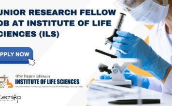 Junior Research Fellow Job at Institute of Life Sciences (ILS) – Apply Online ILS Bioinformatics JRF Job Opening - Applications Invited Online