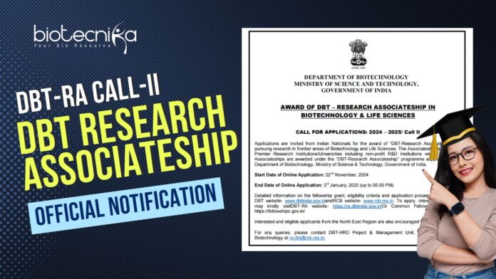 DBT Research Associateship
