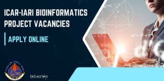 ICAR-IARI Bioinformatics Project Vacancies