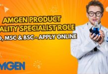Amgen Product Quality Specialist Role
