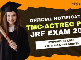 ACTREC PhD JRF 2025 Exam