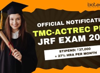 ACTREC PhD JRF 2025 Exam