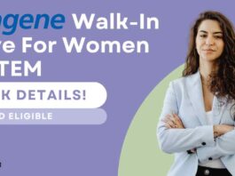 Syngene Walk-In Drive For Women in STEM - Check Details!