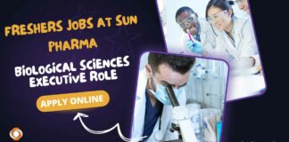 Freshers Jobs at Sun Pharma