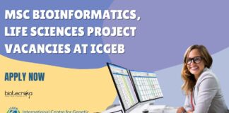ICGEB Bioinformatics Project Vacancies