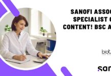 Sanofi BSc Jobs Life Sciences