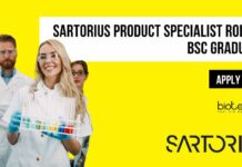 Sartorius Product Specialist Role