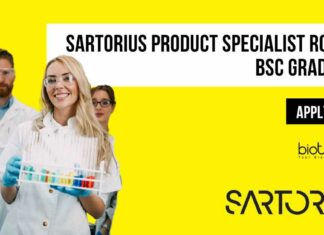 Sartorius Product Specialist Role