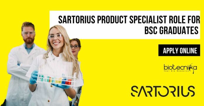 Sartorius Product Specialist Role
