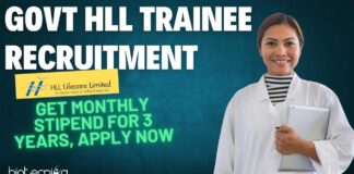 HLL Trainee Microbiology Jobs