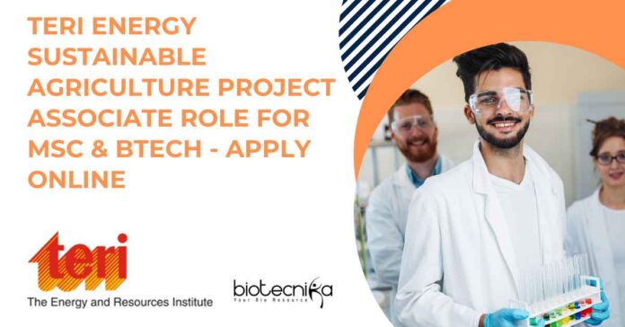 TERI Energy Project Jobs