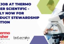 BSc Job at Thermo Fisher