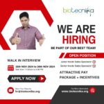 Walk-In Interview Sales Specialist