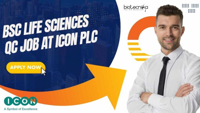 BSc Life Sciences QC Job