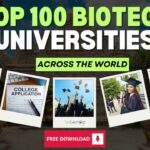 Top 100 Biotech Universities