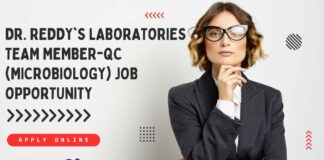 Dr. Reddy's Laboratories QC Microbiology