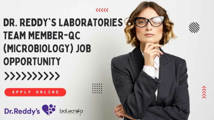 Dr. Reddy's Laboratories QC Microbiology