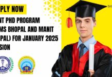 Joint PhD Program AIIMS Bhopal