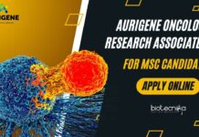 Aurigene Oncology Research Associate