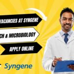 Freshers Vacancies at Syngene