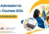 ILBS Admission to Ph.D. Courses 2024 – Applications Invited ILBS PhD 2024 Admission