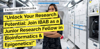 IBAB Bioinformatics Research Vacancies - Applications Invited For JRF Position