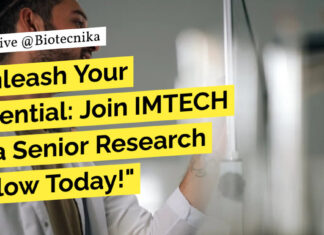 IMTECH Project Job – Applications Invited Online IMTECH Biological Sciences Project Job - Applications Invited Online