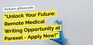 Remote Medical Writing Jobs at Parexel - Apply Now!