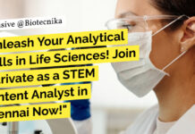 Hybrid BSc Life Sciences Jobs - Apply Online For Content Analyst in STEM Job at Clarivate