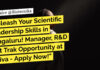R&D Manager Job at Cytiva – Apply Now! Cytiva Molecular Biology Jobs - Apply Online For Manager Role