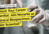 Novartis Clinical Biospecimen Senior Scientist! Life Sciences Apply Online Novartis BSc Jobs For Life Sciences - Apply Online