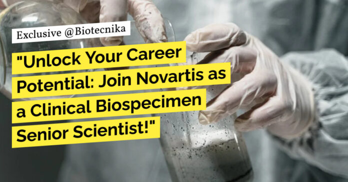 Novartis BSc Jobs For Life Sciences - Apply Online