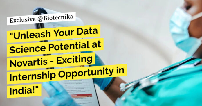 Novartis Intern Clinical Data Scientist Opportunity, Apply Online