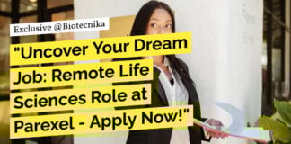 Parexel WFH Jobs - Life Sciences Apply For Program Coordinator Role