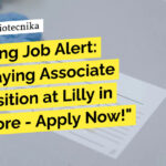 Lilly Clinical Data Management Job Opening - BSc Life Sciences Apply