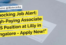 Lilly Clinical Data Management Job Opening - BSc Life Sciences Apply