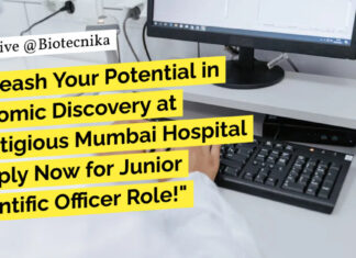 Kokilaben Dhirubhai Ambani Hospital & Medical Research Institute Scientific Officer Job, Apply Online Kokilaben Dhirubhai Ambani Hospital Jobs - MSc, BSc Genomics Apply