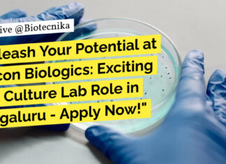 Biocon Biologics Cell Culture Lab Role - Apply Now!