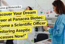 Panacea Biotec Microbiology Jobs, Apply For Scientific Officer Role For MSc Biotech