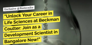 Beckman Coulter Hiring! Cell Biology, Immunology Scientist Role - Apply Now