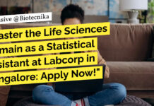 Life Sciences Statistical Assistant at Labcorp - Apply Now!