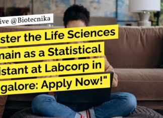 Life Sciences Statistical Assistant at Labcorp - Apply Now!