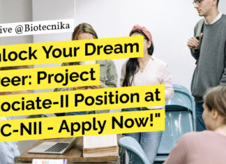 BRIC-NII Project Job Opening - Life Sciences, Immunology, Biotech Attend Walk-In