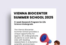 Vienna BioCenter Summer School 2025 - 9-week Research Program for Life Science Undergrads at one of Europe's leading Research Centers
