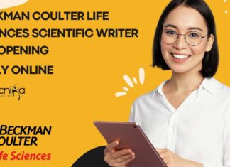 Beckman Coulter Scientific Writer Job