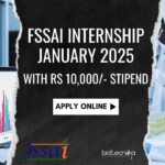 FSSAI Internship 2025 Applications