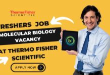 Freshers Molecular Biology Vacancy