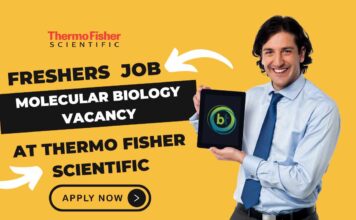 Freshers Molecular Biology Vacancy